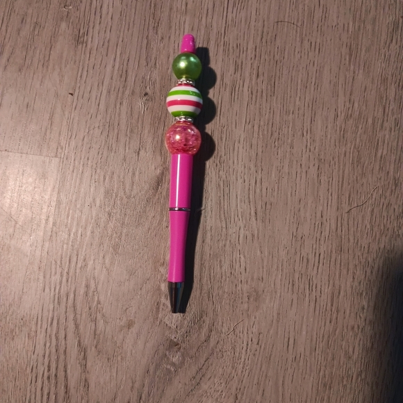 Colorful Beaded 5 Black Ink Pens Set - Picture 7 of 8